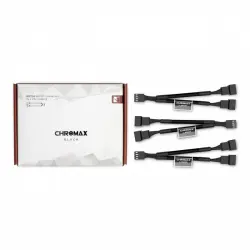 Noctua NA-SYC1 Chromax Kit Cables Divisores Splitter Y Negros