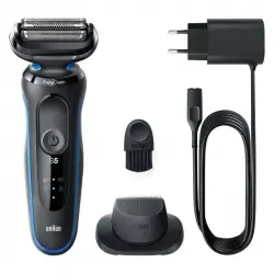 Braun 51-B1200S Series 5 Afeitadora Inalámbrica de Láminas Azul