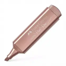 Faber Castell Textliner 46 Caja de 10 Marcadores Fluorescentes Rosa Metálico