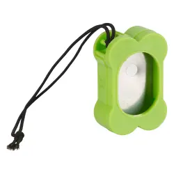 Kerbl Pet Clicker hueso color verde - 1 unidad