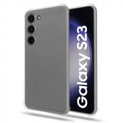 PcCom Essential Funda Antishock Transparente Samsung Galaxy S23 Plus