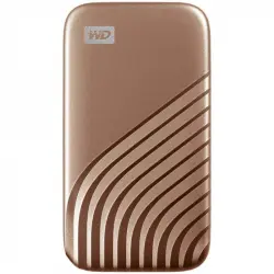 WD My Passport SSD 500GB USB-C Dorado