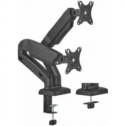 Aisens Soporte de Mesa Pro Giratorio e Inclinable para Monitor/TV 9Kg de 17" a 32" Negro
