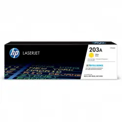 HP 203A Tóner Original LaserJet Amarillo