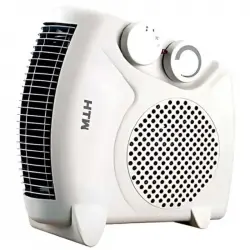 HTW CAL2000SLIM Calefactor Termoventilador 2000W 2 Potencias Multiposición Negro