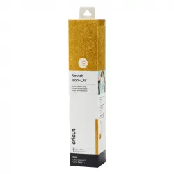 Cricut Smart Iron-on Vinilo de Transferencia Térmica 30x273cm Glitter Gold