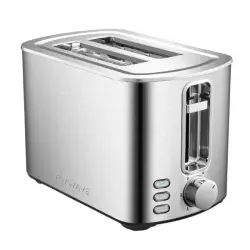 MyWave MWTOS-CDI Tostador Corto Doble Ranura 850W Acero Inoxidable