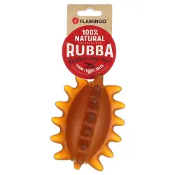 Pelota de rugby de goma con pinchos Flamingo Rubba - 12,5 x 7,5 x 7,5 cm (L x An x Al)