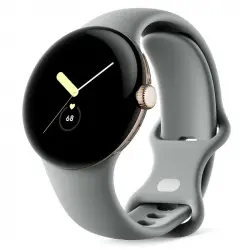 Google Pixel Watch LTE 41mm Reloj Smartwatch Dorado con Correa Deportiva Avellana