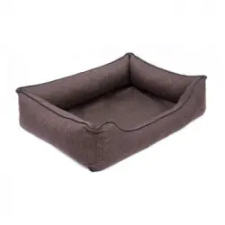Mestizo Mallorca Orthopedic Cama Para Perros, Sofá, Lavable, Cama Con Certificado Öko-tex, Color Marrón, 100x75cm, Smo-bro-b-3