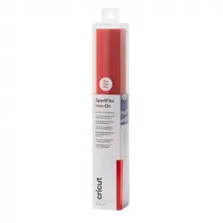 Cricut SportFlex Iron-On Vinilo de Transferencia Térmica 30x60cm Rojo