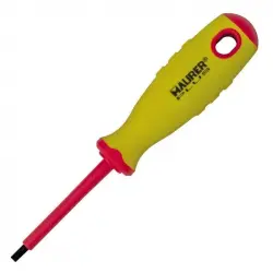 Maurer Destornillador Aislado Boca Vaciada 0.6x4mm