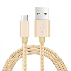 cable de carga y sincroniz. universal EDENWOOD 1,5 m dorado