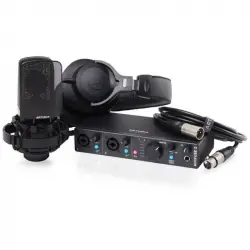 Arturia MiniFuse Recording Paquete de Grabación Negro