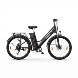 OneSport OT18-3 Bicicleta Eléctrica Motor 250W Batería 36V/14.4Ah Autonomía 40km Ruedas 26" Negro