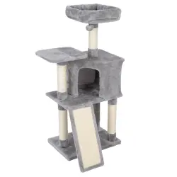 Rascador TIAKI Shadow, mediano - gris