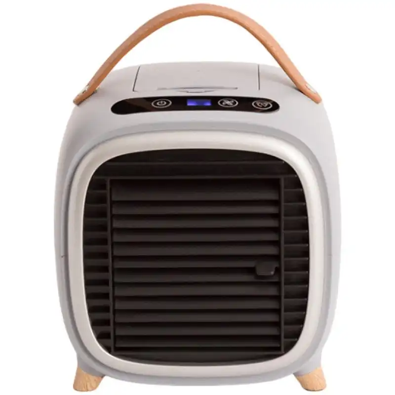 Create Air Cooler Box Studio Ventilador de Sobremesa y Humidificador 5W 400ml Gris Retro