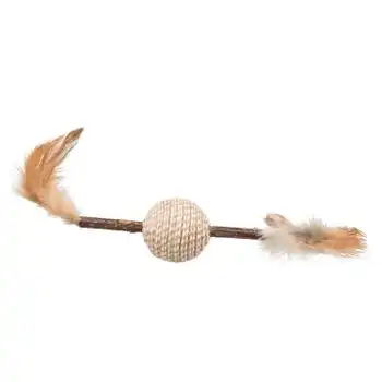 Trixie  Matatabi Con Plumas, 20 Cm