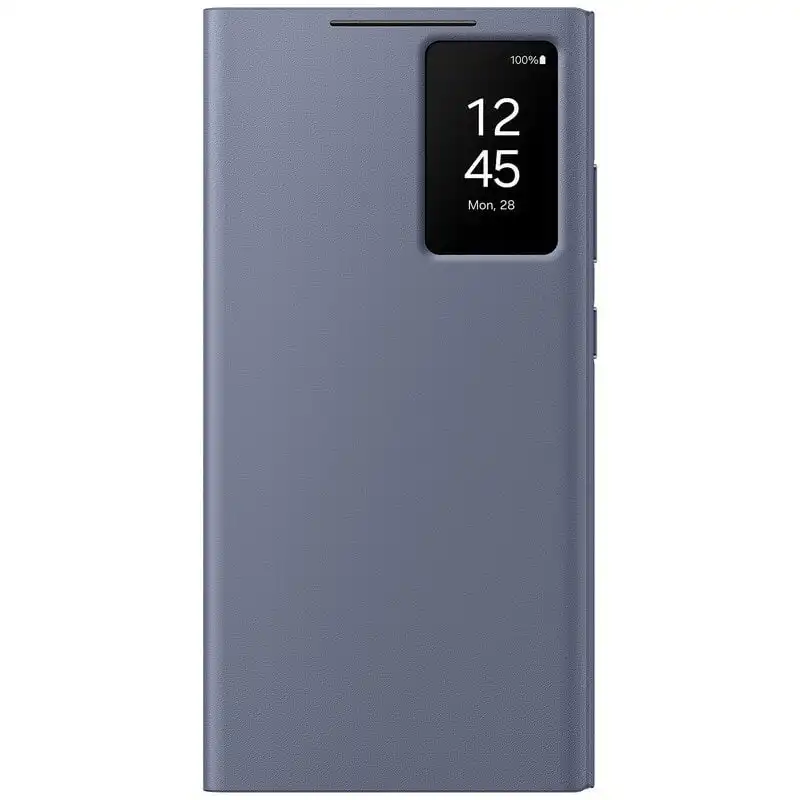 Samsung Funda con Tapa Inteligente Violeta para Galaxy S24 Ultra