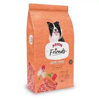 Arion Friends Vital Lamb Pienso Para Perros Adultos Con Cordero, 14 Kg