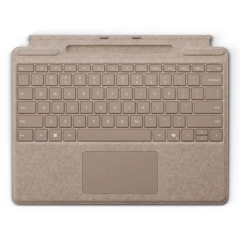 Microsoft Teclado para Surface Pro con Almacenamiento de Lápiz Español QWERTY Duna