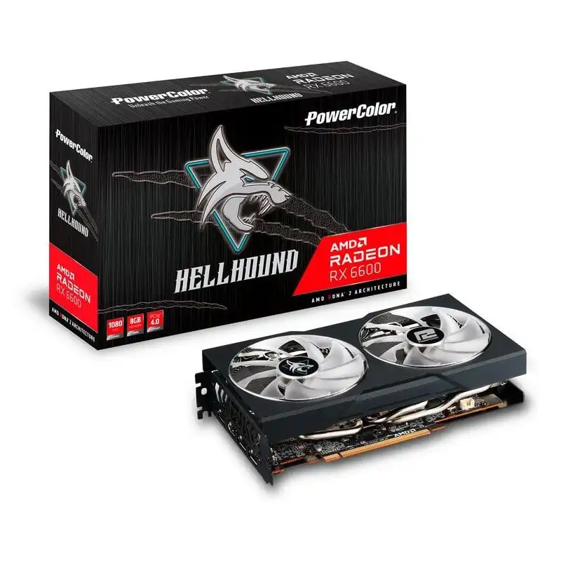 PowerColor HELLHOUND AMD Radeon RX 6600 8GB GDDR6
