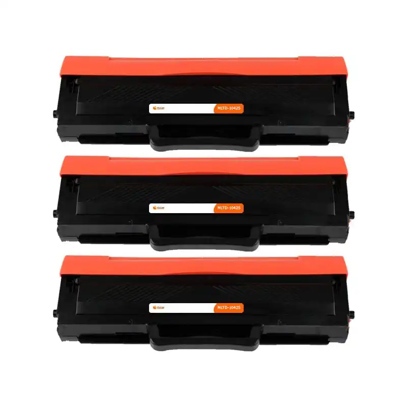 Pccom Essential Tóner Compatible con Samsung MLT-D1042S/MLT-D1042X Negro Pack 3