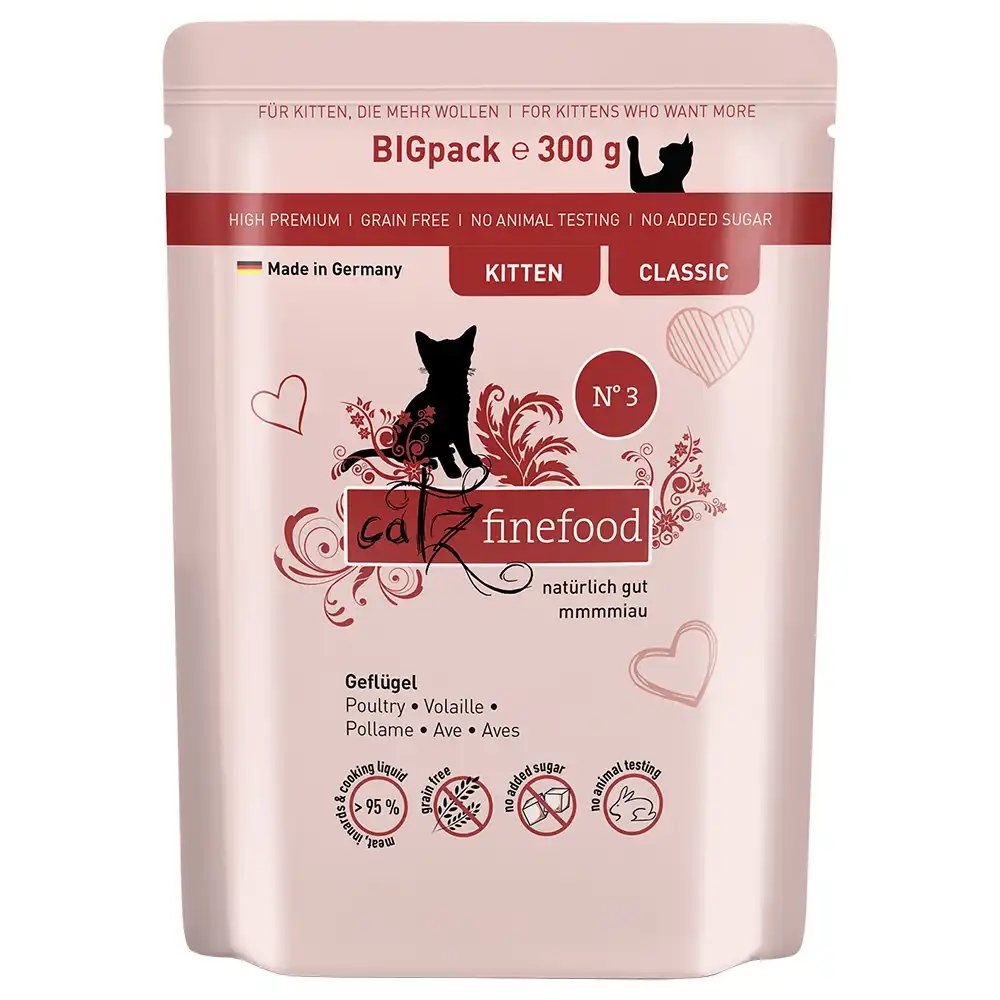 catz finefood Kitten 6 x 300 g - Ave