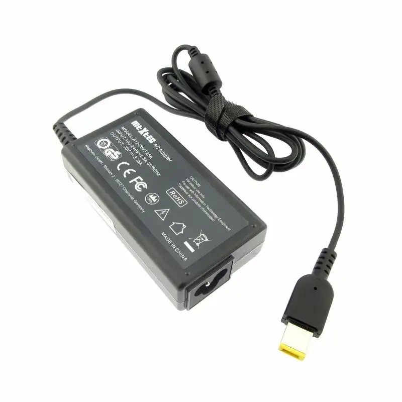 Cargador (adaptador De Red), 20v, 3,25a Para Lenovo Ideapad Yoga 13, 65w