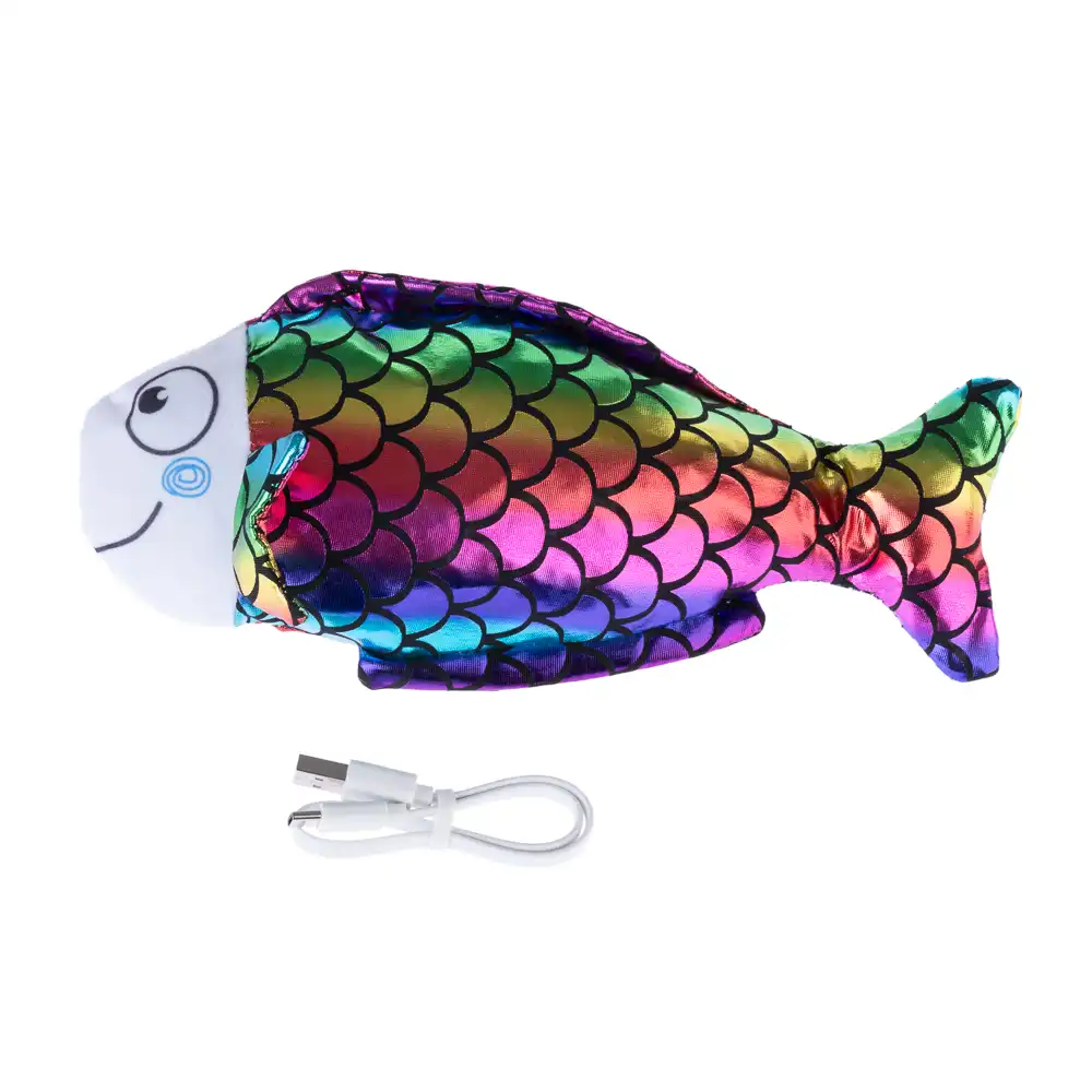 Pez Bailarín TIAKI juguete electrónico para gatos - 1 unidad