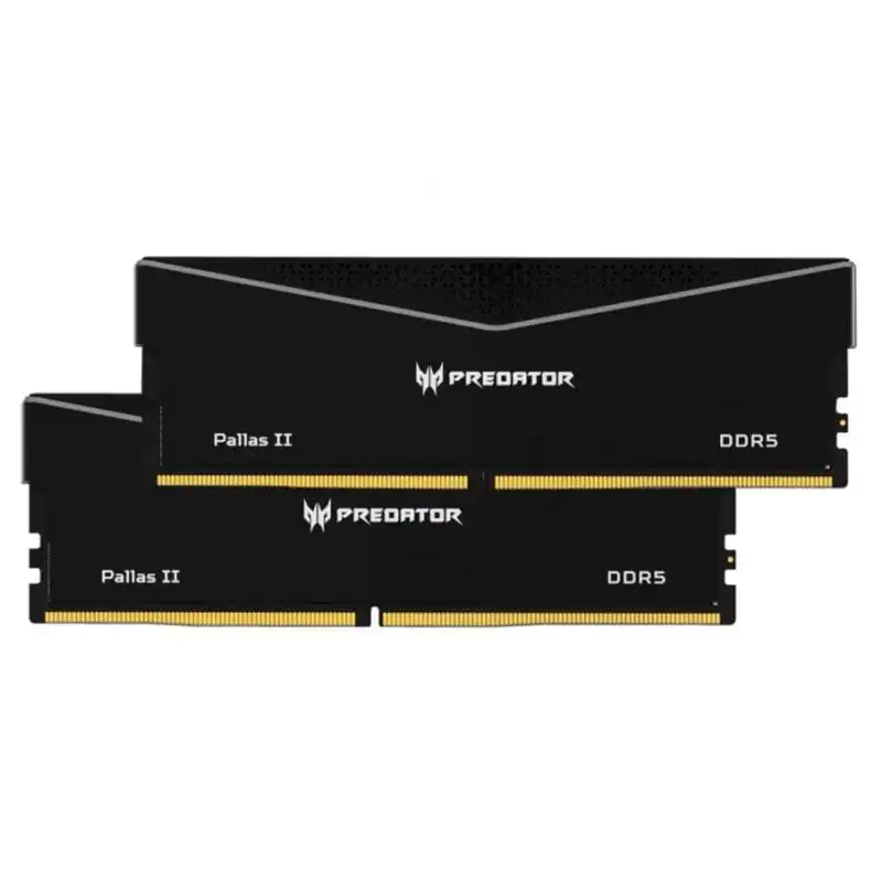Acer Predator Pallas II DDR5 6000MHz 32GB 2x16GB CL32 Negra Intel XMP y AMD EXPO