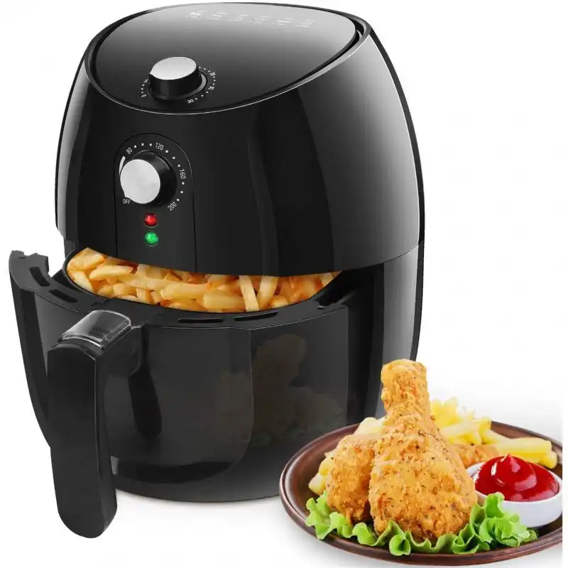 Aigostar Hayden Freidora sin Aceite 3.5L 1500W Negro