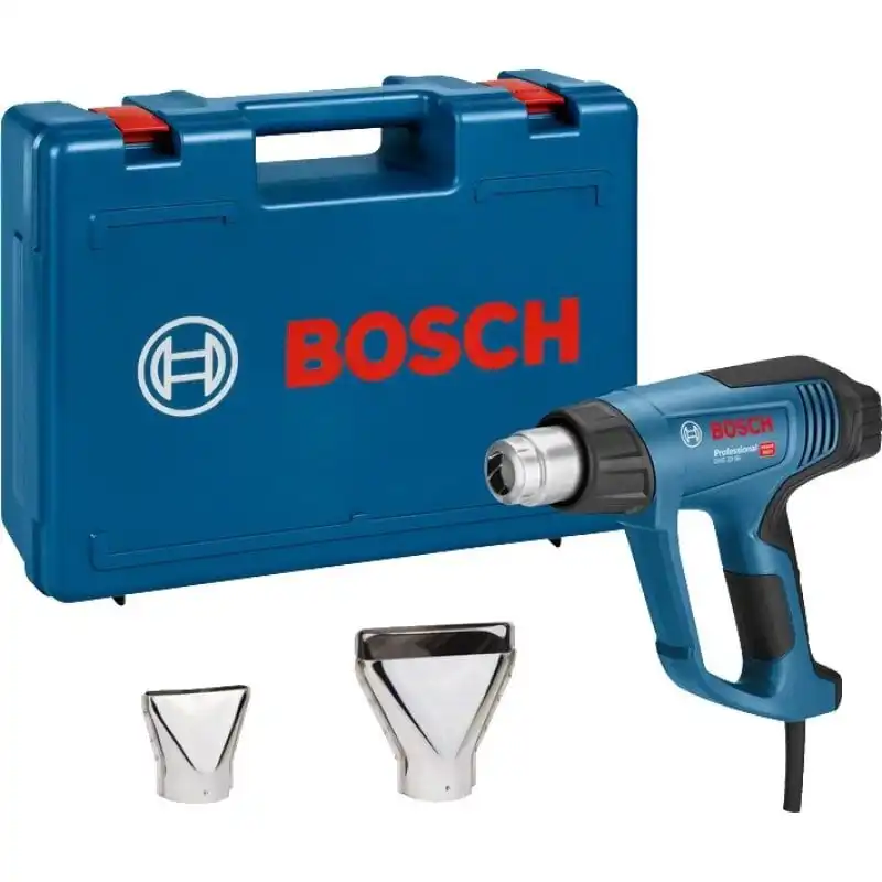 Bosch GHG 23-66 Decapador Aire Caliente 2300W 50°C a 650°C Pantalla LCD 1/4" con Acc y Maletín