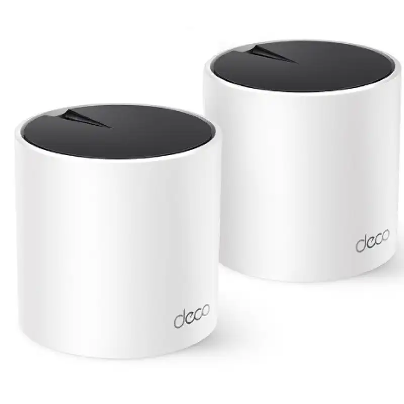 TP-Link Deco X55 Sistema Mesh WiFi 6 Doble Banda AX3000 Kit 2 Unidades