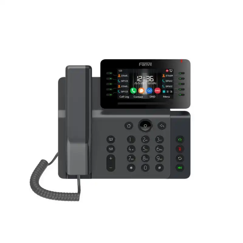 Fanvil V65 Teléfono IP con Pantalla de 4.3" Negro