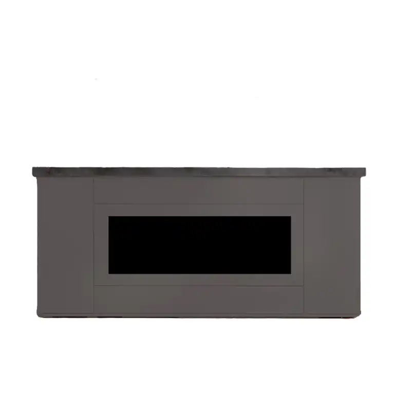 Armario Chimenea Electrico Empotrable Desio 108 Antracita