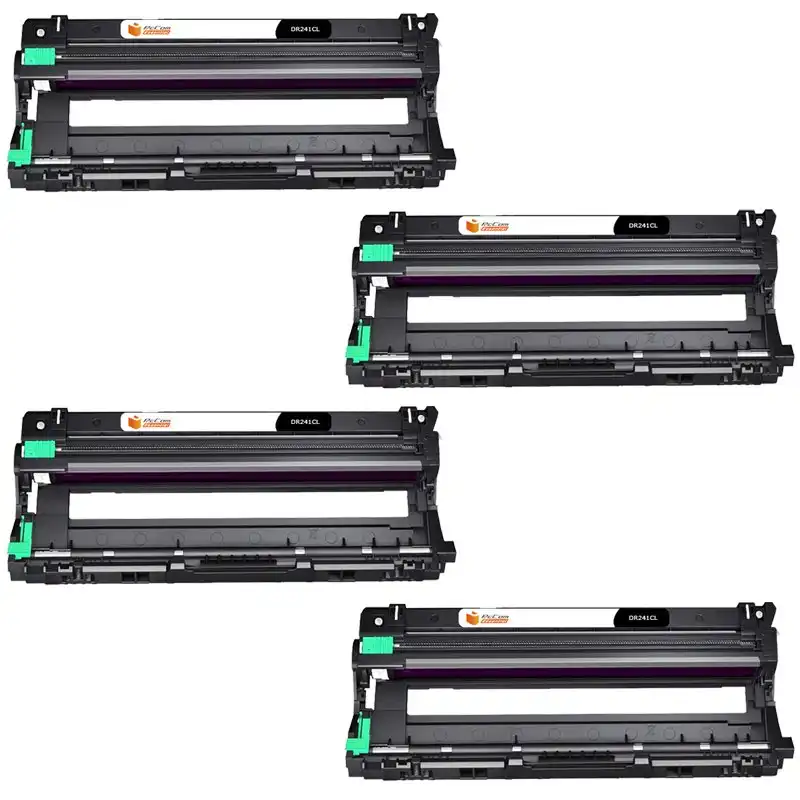 Pccom Essential Brother Dr241cl Tambor Compatible 4 Colores Pack 4