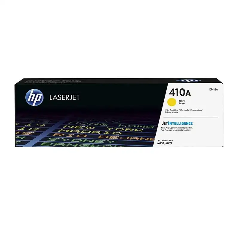 HP Laserjet 410XA Tóner de Tinta Original Amarillo