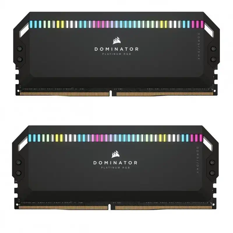 Corsair Dominator Platinum RGB DDR5 5200MHz 32GB 2x16GB CL40 Memoria Dual AMD EXPO e Intel XMP