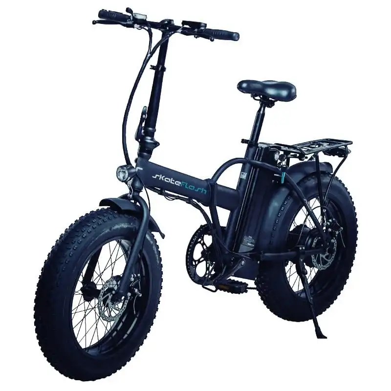 SkateFlash Fly XL Bicicleta Eléctrica Plegable 20" Negra