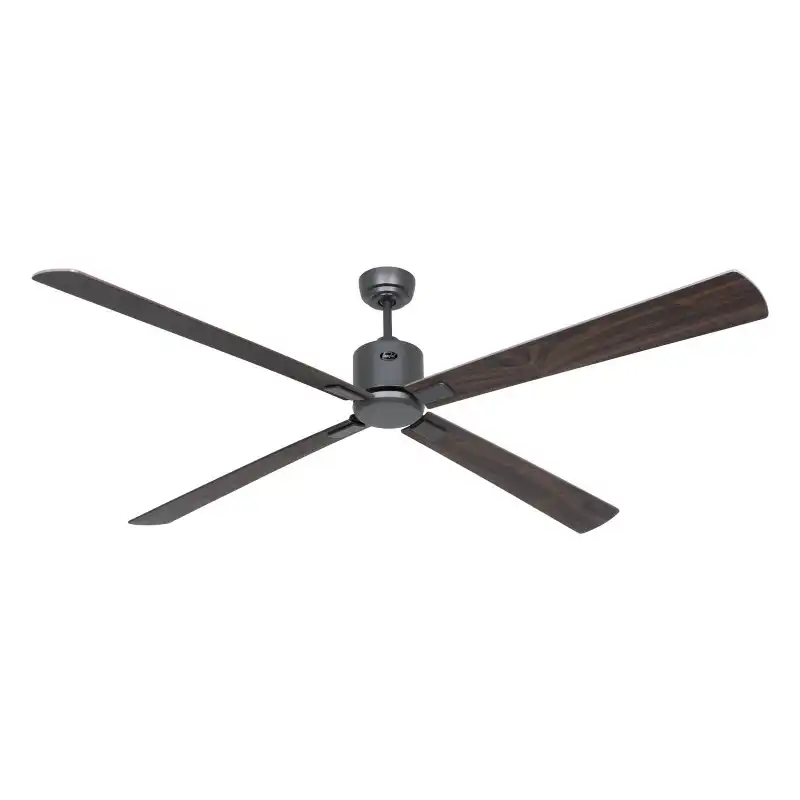 CasaFan Eco Neo III BG-NB/KI Ventilador de Techo con Motor Luz Mando y Aspas Reversibles 28W
