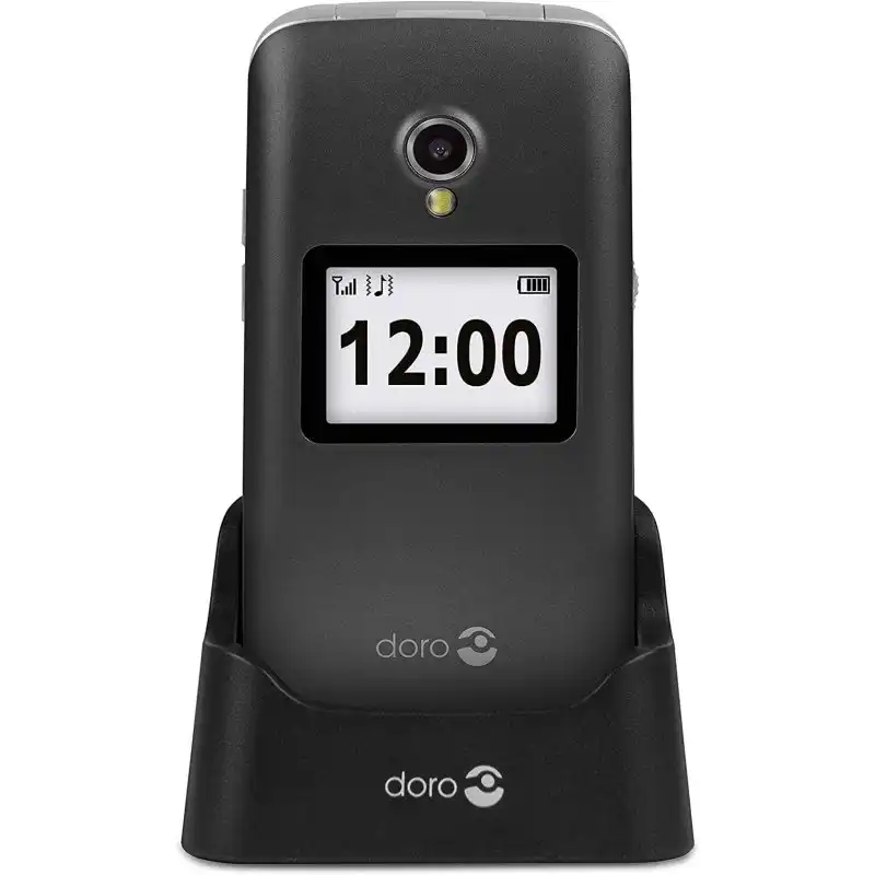 Doro 2424 Teléfono para Mayores Grafito/Blanco Libre