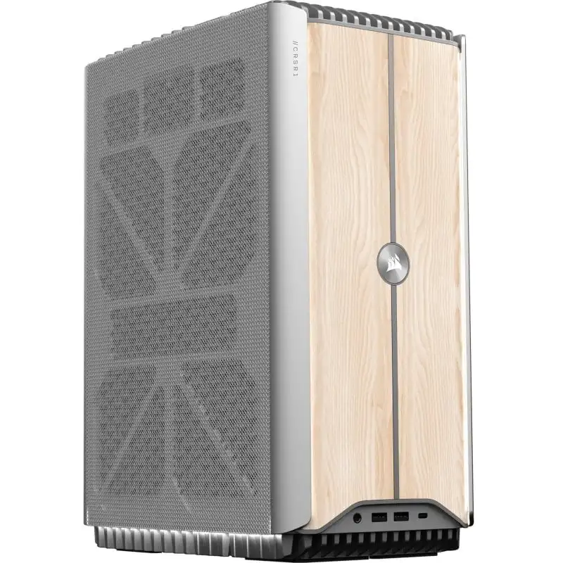 Corsair ONE i500 Wood Bright PC Liquid Cooled Intel Core i9-14900K/32GB/2TB SSD/RTX 4080 SUPER