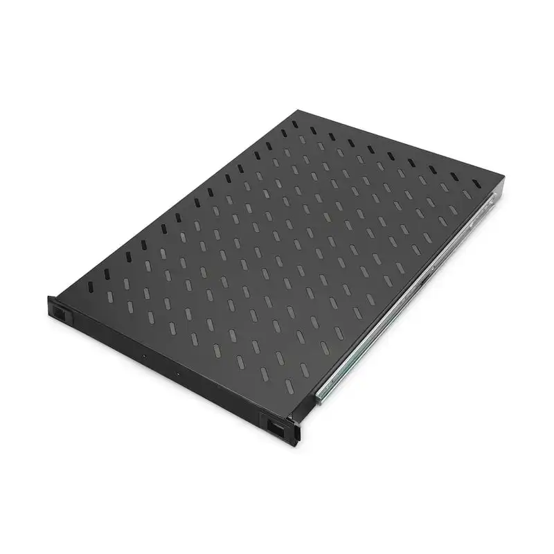 Digitus Balda Extraíble para Armarios de 483 mm (19") 1U desde 1000mm Profundidad hasta 65kg Negra