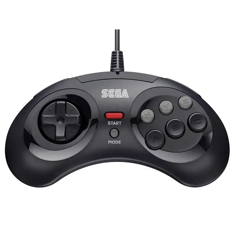 Retro-Bit Sega Mega Drive Gamepad Negro