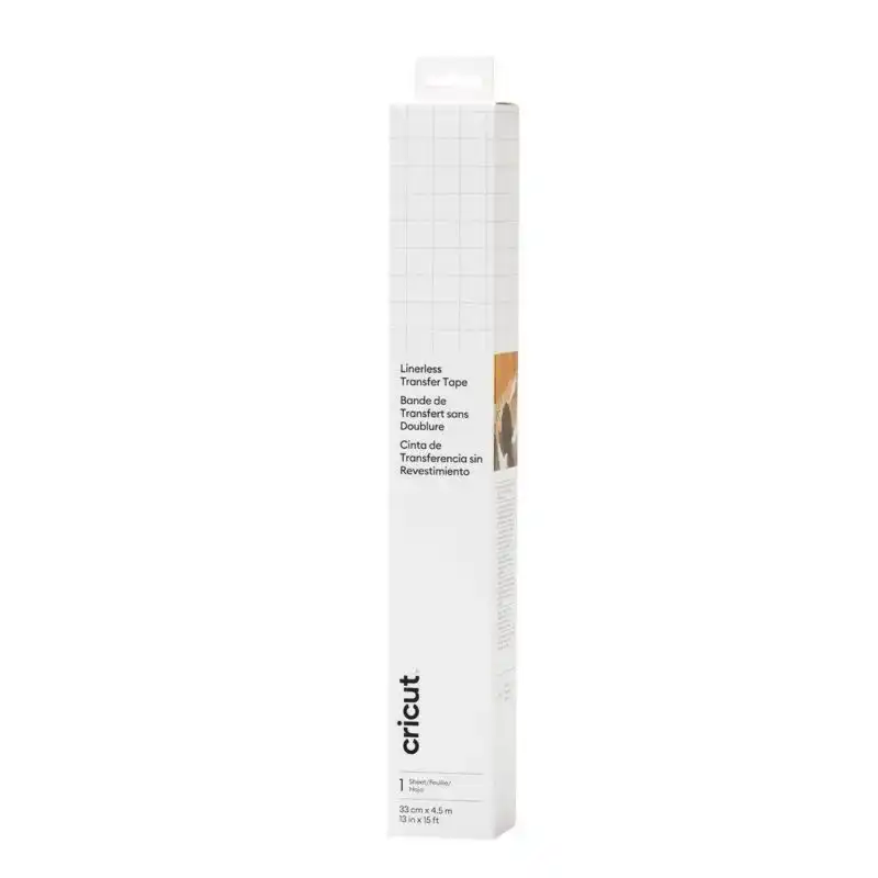 Cricut Smart Vinyl Vinilo de Transferencia Térmica Escritura Blanco 90 Cm