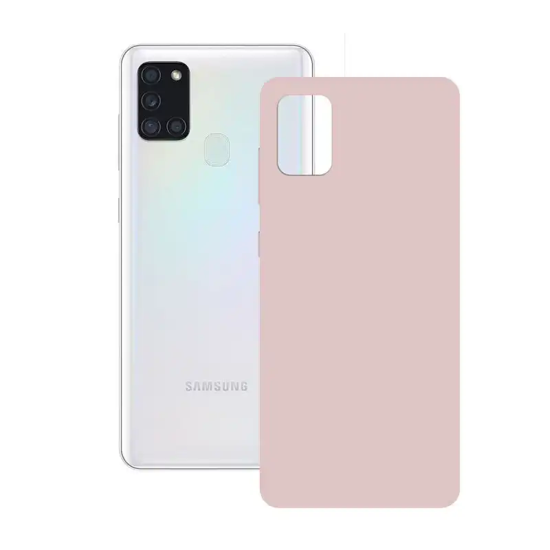 Ksix Funda Silk Rosa para Samsung Galaxy A21S