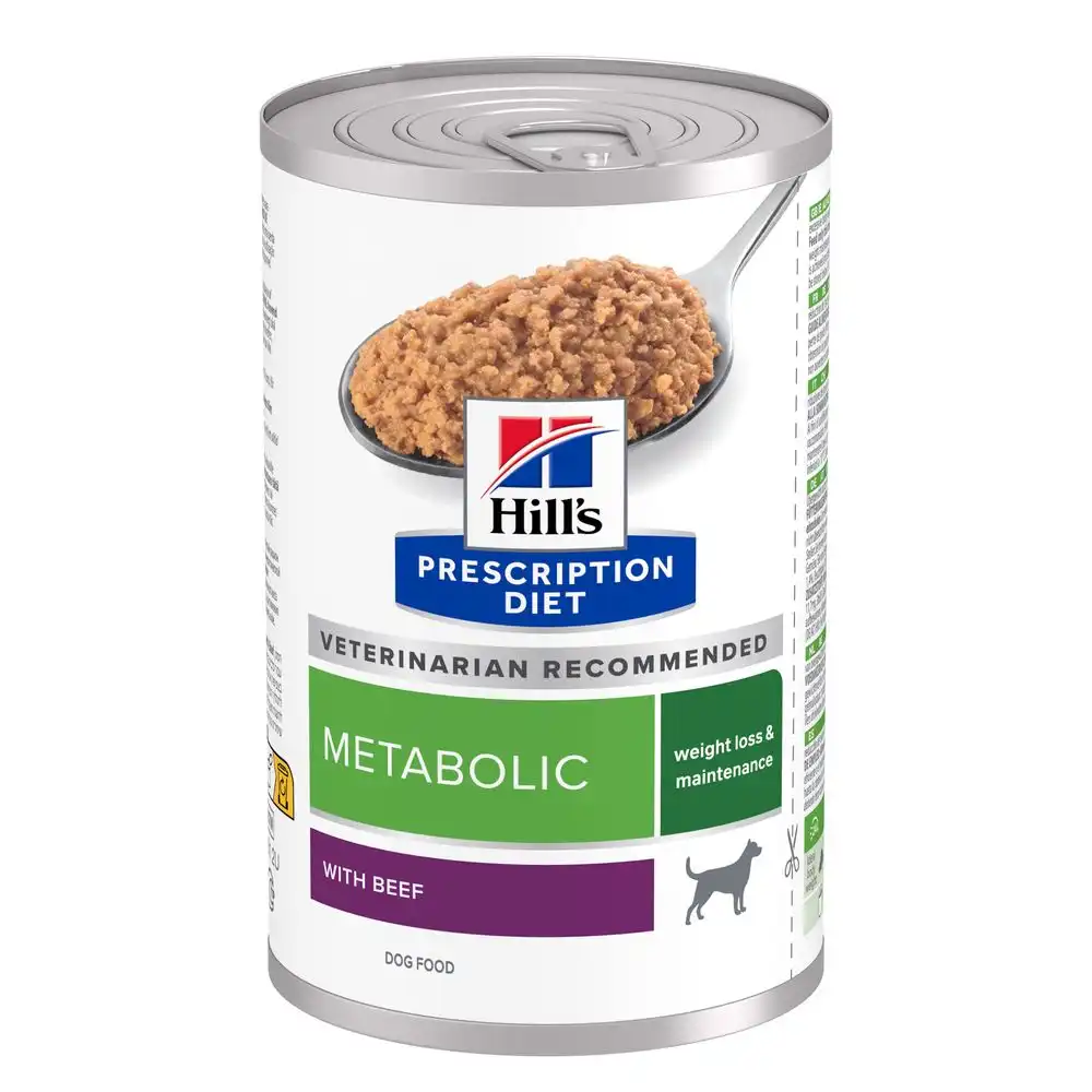 Hill's Prescription Diet Metabolic con ternera - 12 x 370 g