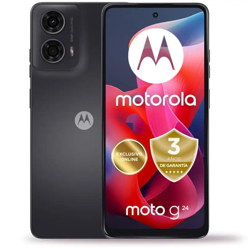Motorola Moto G24 4/128GB Gris Libre
