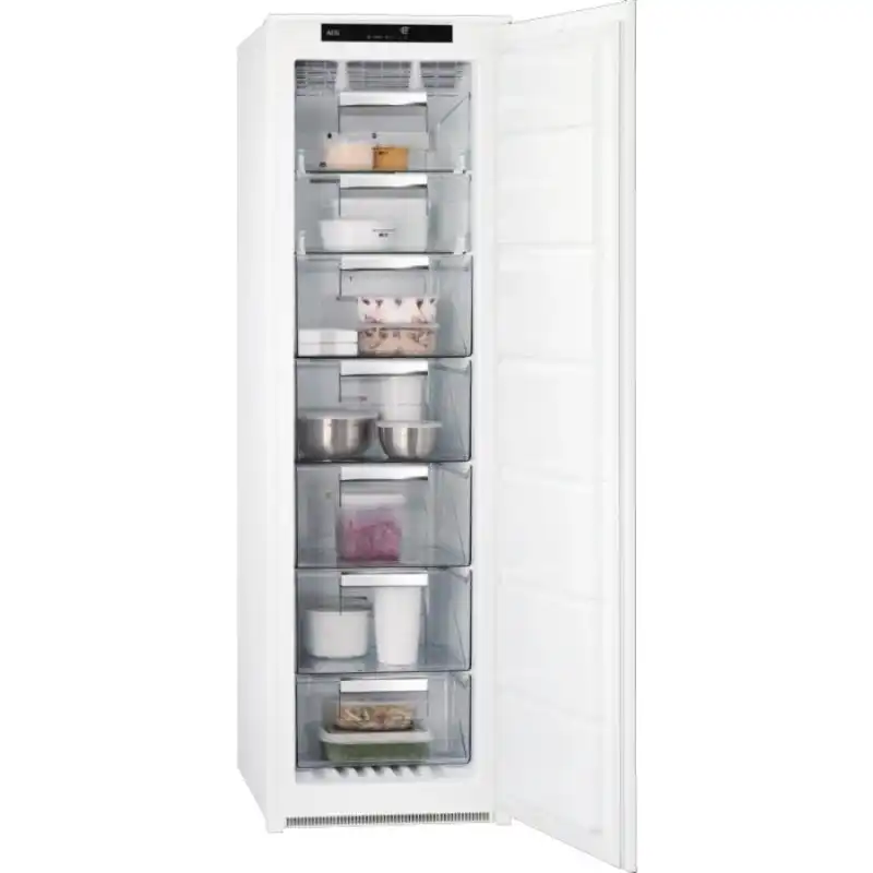 AEG ABE818F6NS Congelador Vertical Integrable 204L F Blanco